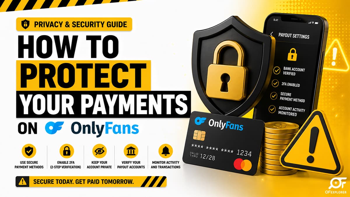 OnlyFans payment methods and how to protect your earnings with 2FA