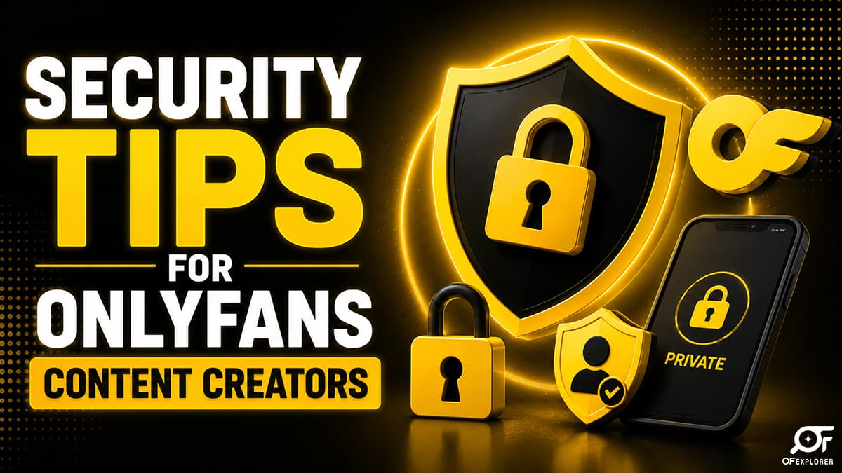 Security tips for OnlyFans content creators to protect privacy and avoid leaks