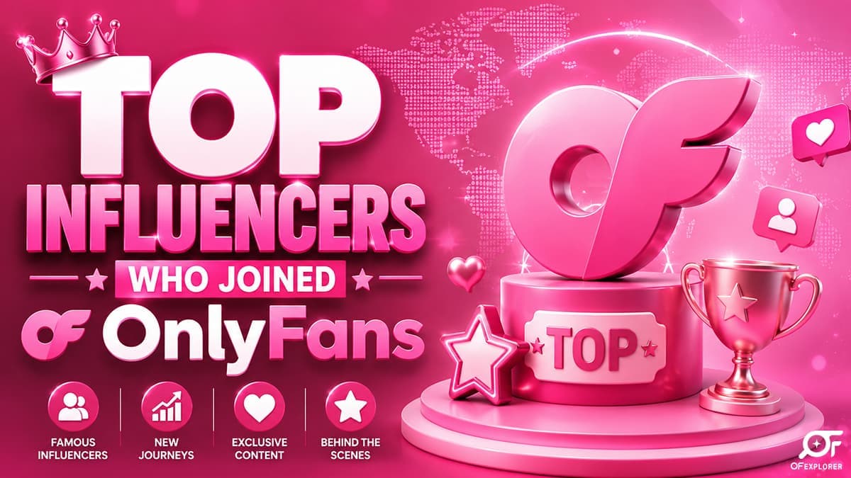 Top influencers on OnlyFans ranking showing the biggest social media stars.